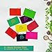 AKSHAYA Recipe Card Dividers Set - 25 Recipe Box dividers 4x6 with Tabs | 16 Labelled and 9 BlankTabs | Index Card Dividers 4x6 | Helps Organize Recipe Cards 4x6 in Recipe Boxes - Assorted Colors