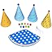 LeeSky 12 Pack Birthday Party Hats for Boys Girls Adults- Party Decoration Supplies