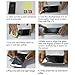 HTC U11 Screen Protector, Lamshaw 9H Tempered Glass Film for HTC U11 / U11 (Full Cover-Black)