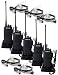Retevis RT1 Two Way Radios Long Range High-Power UHF 16CH 2 Way Radios Handsfree Encryption 3000mAh Walkie Talkies with Earpiece (5 Pack)