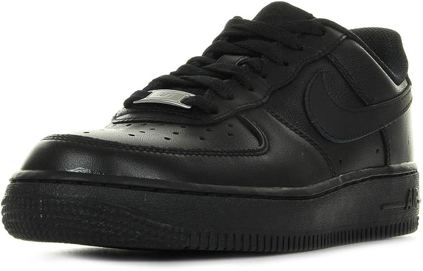 black low top forces