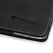 Snugg Kindle Fire Leather Case Cover and Flip Stand with Elastic Hand Strap and Premium Nubuck Fibre Interior (Black) – including Lifetime Guarantee