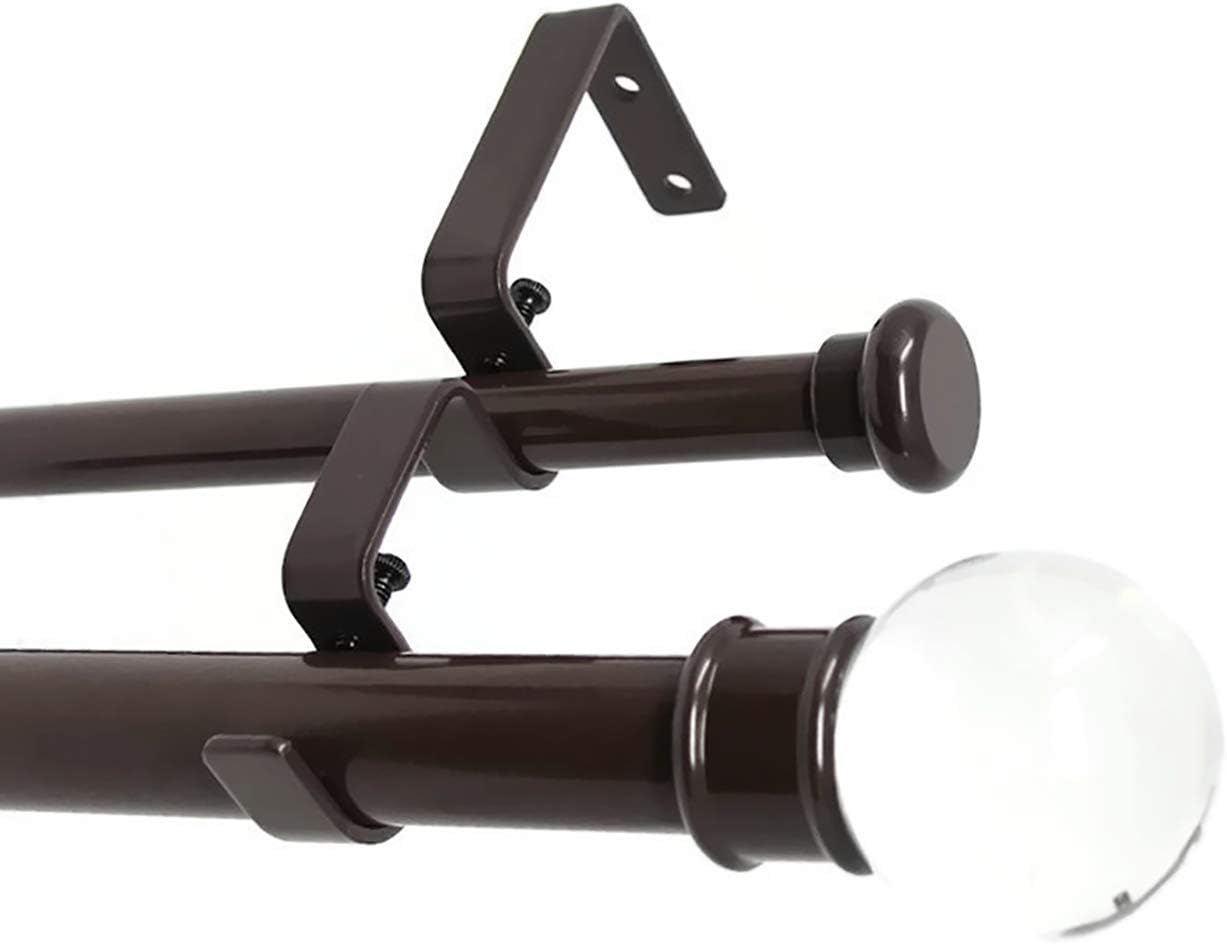 Urbanest Crystal Ball Flat Button 1" 5/8" Double Drapery