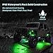 RGB LED Rock Lights Kit, Yvoone-Auto Underglow Multicolor Neon LED Light with Bluetooth Controller, Timing Function, Music Mode,Neon Lights Under Off Road Truck SUV ATV – 4 Podsthumb 3