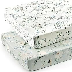 Stretch Ultra Soft Jersey Knit Fitted Crib Sheets