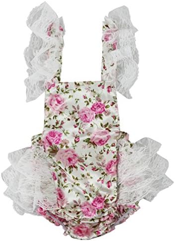 Baby Girl's Summer Dress Clothing Ruffle Baby Romper
