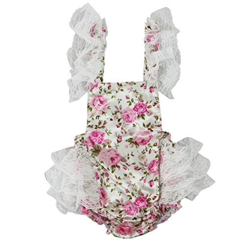 Baby Girl's Summer Dress Clothing Ruffle Baby Romper