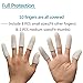 Jrery Thumb Protector Arthritis Finger Support Waterproof Fingertips Protector for Baseball Basketball Sport, Toe Protectors for Corns Remover Callus Cushion