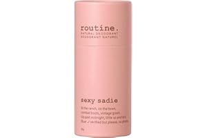Routine Natural Deodorant|Sexy Sadie: Ylang Ylang, Sweet Orange, Vanilla & Cinnamon|Sensitive Skin Formula, Aluminum Free, Na