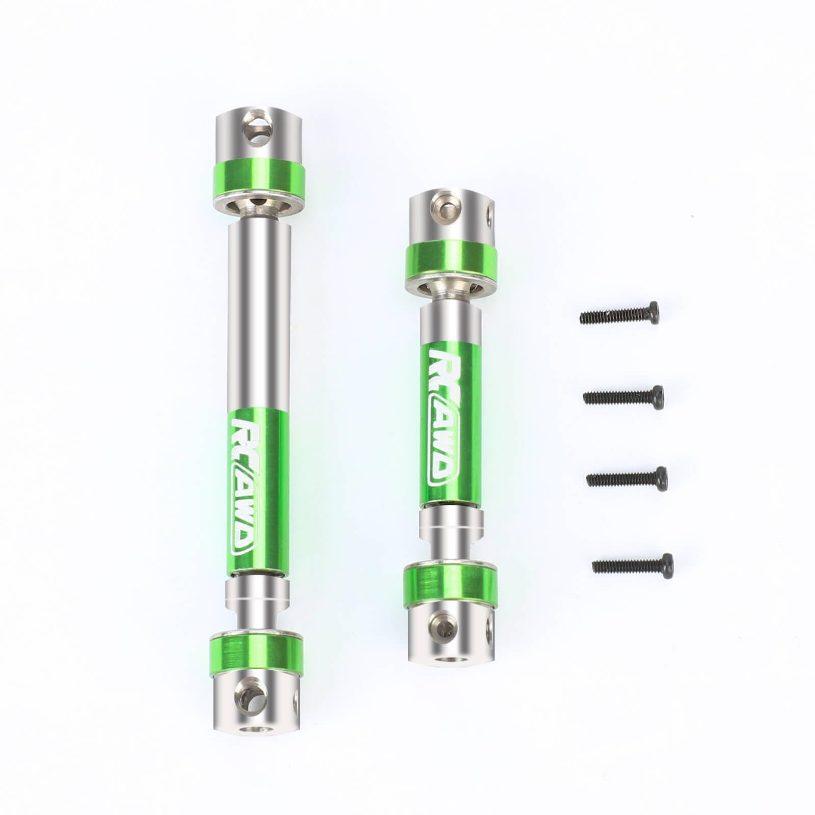 Photo 1 of RCAWD Second Version TRX4M Center CVD Driveshaft for 1/18 TRX4M Drive Shaft Series Upgrades Part Green