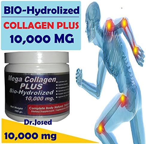 3 BIO-HYDROLIZED COLLAGEN 10,000 mg in (2) teaspoons daily.