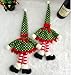 Tenworld 1 PC Polka Dot Hat + Dress Wine Bottle Cover Bags For Christmas Decoration