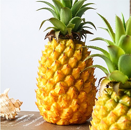 Longpro Realistic Artificial Fruits Fake Pineapple for Display High Simulation Artificial Dummy Fruits Vegetables Studio Photo Prop DIY Decoration Accessories Artificial Food Toys - Thumbnail 3
