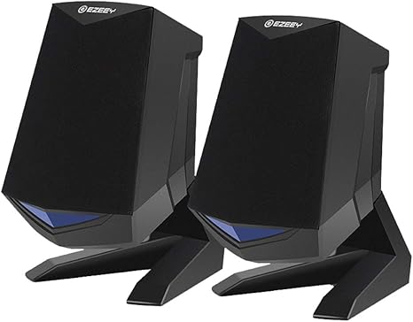 Amazon Co Jp Usbスピーカー Topfires ステレオ スピーカー パソコン電源接続 小型 高音質 コンセント不要 スピーカー2個 パソコン タブレット ゲーム機などに対応 ブラック 正規品 ホーム キッチン