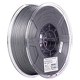 eSUN 1.75mm Silver PLA PRO (PLA+) 3D Printer Filament 1KG Spool (2.2lbs), Silver, (Pantone 423C)