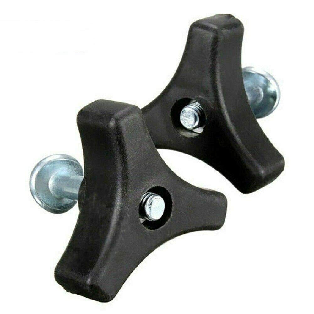 SMTHOME 2 x Replacement Plastic Lawn Mower Nuts