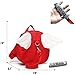 EPLAZA Angle with Wings Baby Walking Safety Harness Reins Toddler Child Strap Backpack Kid for 3-6 years old (red)
