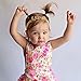 Newborn Baby Girls Halter Cotton Ruffles Romper Backless Sunsuit Jumpsuit Dress (0~6Months, Pink)