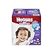 HUGGIES LITTLE MOVERS Diapers, Size 4 (22-37 lb.), 74 Ct., GIGA JR PACK (Packaging May Vary), Baby Diapers for Active Babies