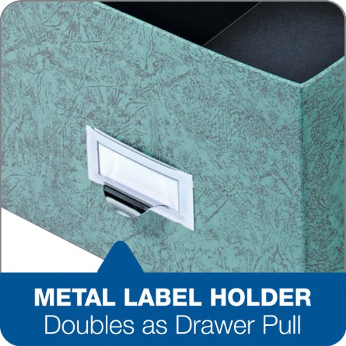Globe-Weis Index Card Storage Drawer Case, 6 x 9 Inches, Green (69C GRE)