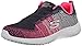 Skechers Sport Women's Burst Ellipse Fashion Sneaker,Charcoal/Pink,9 M US