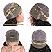 Eayon Hair 360 Lace Frontal Wig Human Hair 180% Density Water Wave Brazilian Remy Lace Wigs with Baby Hair for Black Women 16 inches Natural Color