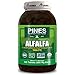 Pines Organic Alfalfa Tablets - 500 per pack - 1 each.