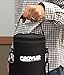Growler Gear - Insulated Beer Growler Cooler Bag and Carry Case, Single Bottle, Black