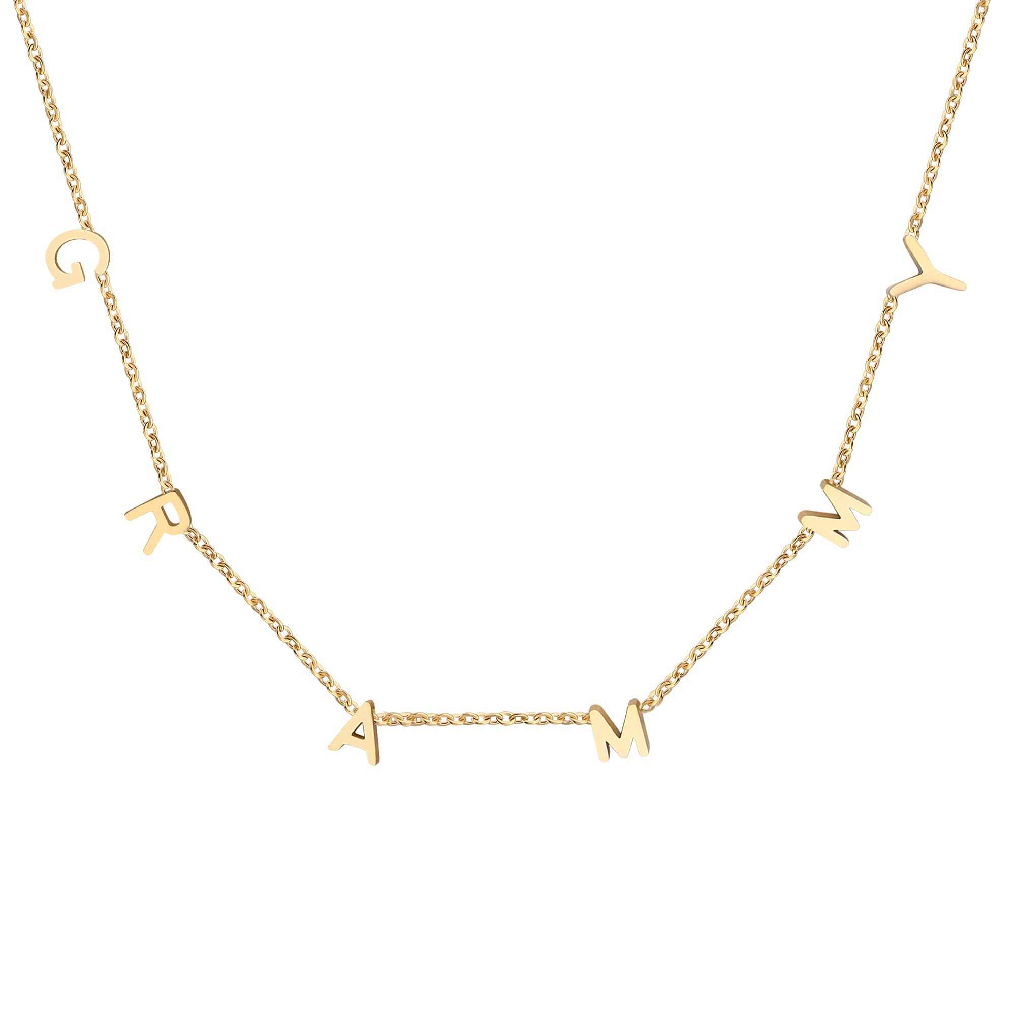 Memgift Grammy Dainty Necklace for Women Perfect