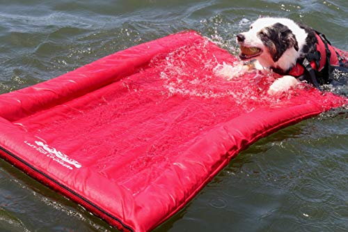 Lazy Dog Loungers Rafts for Dogs and Pets - Semi-Submersible to Keep Your Dog Cool - Lake, Pool, River and Boat (Royal Blue - Large) - Thumbnail 3