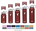 Simple Drink Stainless Steel Insulated Water Bottle - Wide Mouth Leak Proof Vacuum Outdoors Coffee Mug - Ice Cold Up to 24 Hrs/Hot 13 Hrs Double Walled Flask - Laser Marking