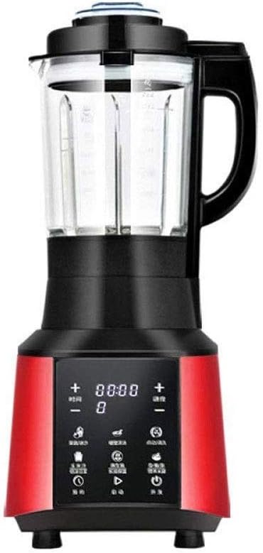 DLINMEI Optimum Vacuum Blender - High-Speed Countertop Kitchen Smoothie Maker, Quiet Blender, Virtually No Foam, Heavy Duty Motor 800W,(red)