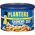 Planters Cashew Halves & Pieces, Lightly Salted, 8 Ounce Canister