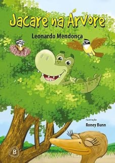 Livro Jacaré na Árvore (Jacarés, de Leonardo Mendonça)