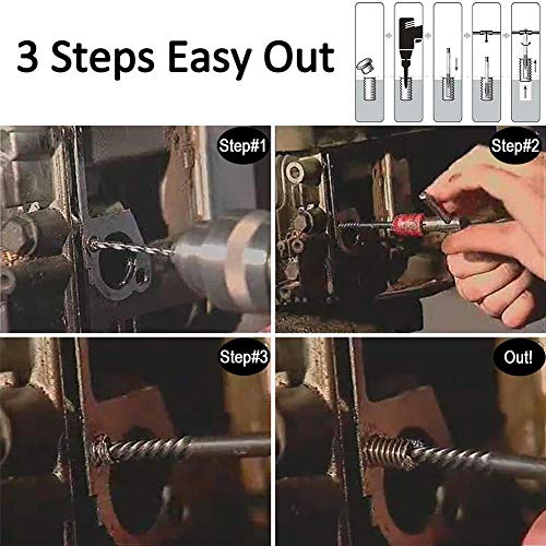 Damaged Bolt Screw Extractor, TIAMAT Extractor Remove Set Hardness