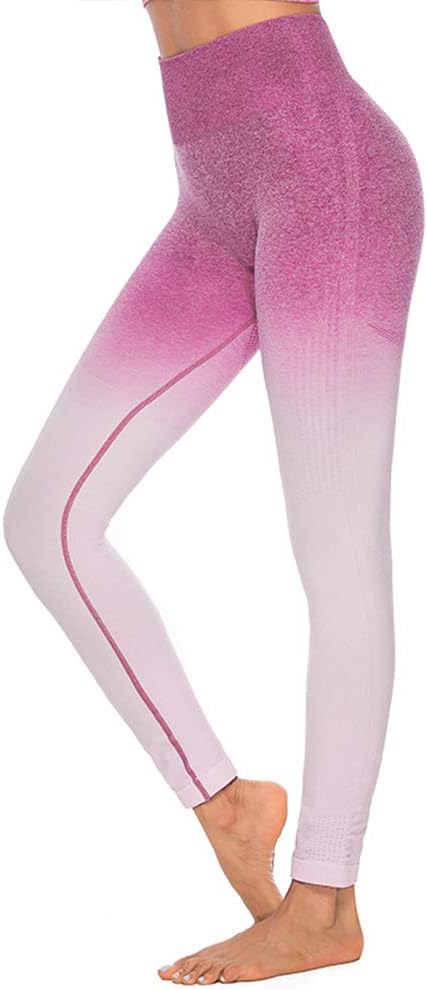 High Waist Yoga Pants with Pockets Tummy Control Workout Pants for Women 4 Way Stretch Soft Athletic Leggings