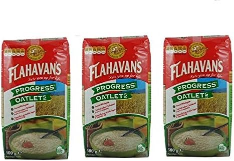 Flahavans Progress Oatlets 500g (Value Pack of 3)