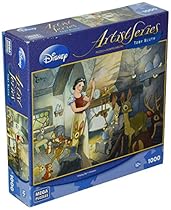 Disney Artist Series: Snow White Tydying Up Toby Bluth 1000 Piece Puzzle
