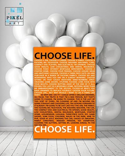 Trainspotting Movie Canvas Print Wall Hanging Framed Art