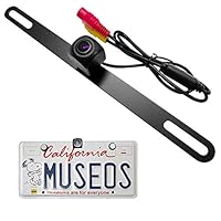 Kuratu 4nd Generation Car Rear View Reversing Backup Camera Automotive with 150°Perfect View Angle,130W Pixels,Low Light Level Night Vision,IP 69 Waterproof Universal Car Backing Camera License Plate