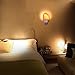Salt Lamp,SDlife Home Decor Night Light with Wall Plug (A)