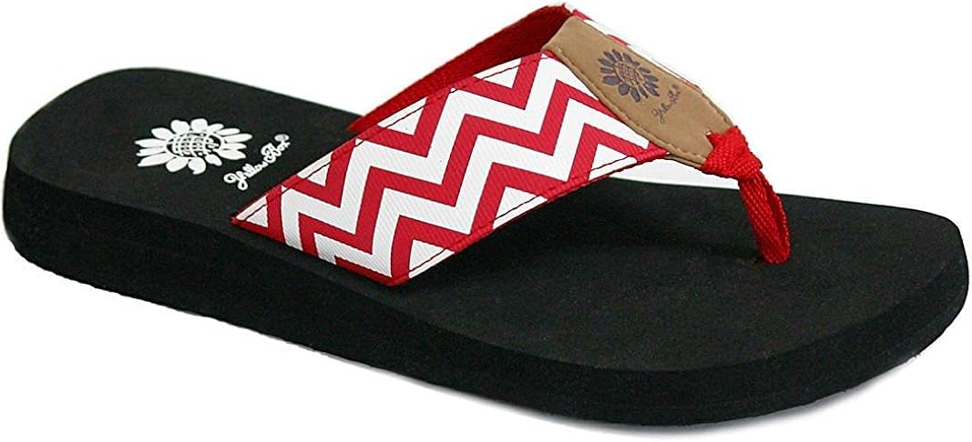 girls yellow box sandals