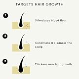 Forest & Shore Hair Growth Oil 100 Natural Caffeine Biotin Castor Argan view 3