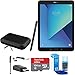 Samsung Galaxy Tab S3 9.7 Inch Tablet with S Pen - Black - Accessory Bundle Includes 64GB Ultra MicroSDXC UHS-I Memory Card, Case for Tablets, Stylus, USB-C Adapter, Screen Cleaner and Earbuds