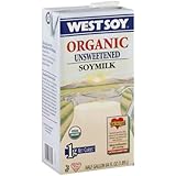 Westsoy Soymilk, Unsweetened, Original, 64-Ounce (Pack of 4)