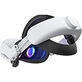 KIWI design Comfort Battery Head Strap 6400mAh Compatible with Quest 2 Accessories, Battery Pack Elite Strap Replacement for