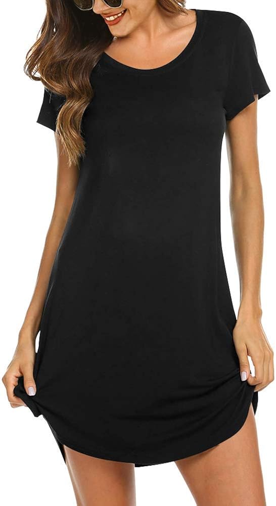 ladies t shirt night dress