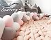 Infant Soft Pad Braided Crib Bumper Knot Pillow Cushion Cradle Decor for Baby Girl and Boy (White-Rose-Grey, 79