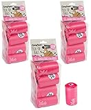 360 Count(24 Roll) ZippyPaws Pink Scented Dog Poop Waste Pick-Up Bags on Rolls - (3 Packages Each 120-count/8 Rolls)