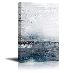 Abstract Ocean Seascape Painting on The Wall